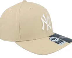 New York Yankees MLB Zone 47 Mvp Dp Cap Khaki Snapback - 47 Brand