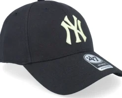 New York Yankees Mvp Black Adjustable - 47 Brand