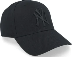 New York Yankees Mvp Black/Black Adjustable - 47 Brand
