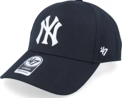 New York Yankees Mvp Black Adjustable - 47 Brand