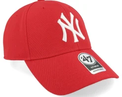 New York Yankees Mvp Classic Red Adjustable - 47 Brand