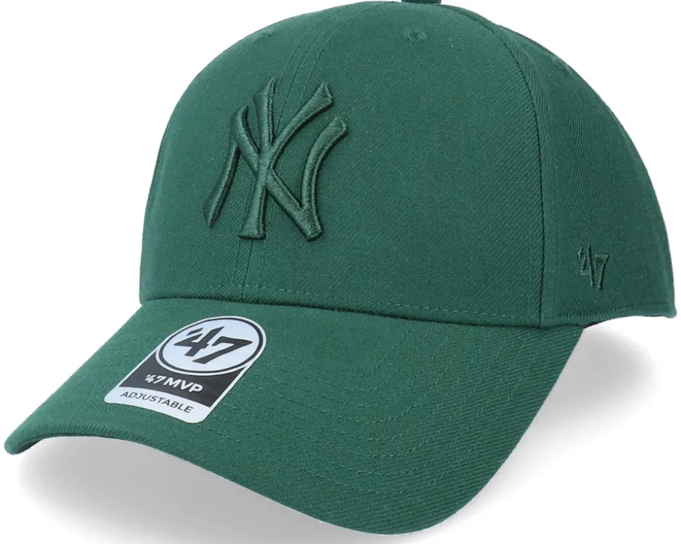 New York Yankees Mvp Dark Green Adjustable - 47 Brand