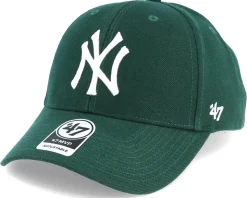 New York Yankees Mvp Dark Green Adjustable - 47 Brand