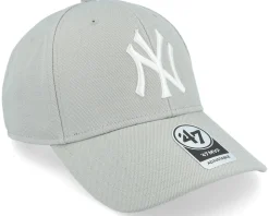 New York Yankees Mvp Grey Adjustable - 47 Brand