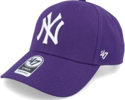New York Yankees Mvp Purple Adjustable - 47 Brand