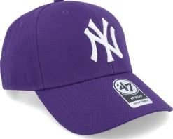 New York Yankees Mvp Purple Adjustable - 47 Brand