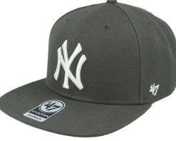 New York Yankees No Shot 47 Captain Charcoal Snapback - 47 Brand