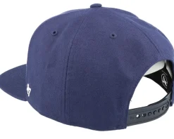 New York Yankees No Shot Captain Light Navy Snapback - 47 Brand