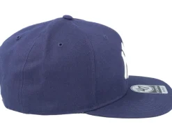 New York Yankees No Shot Captain Light Navy Snapback - 47 Brand