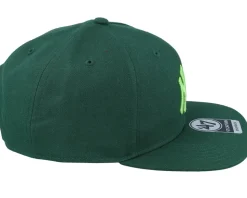 New York Yankees No Shot Captain Dark Green Snapback - 47 Brand