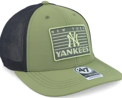 New York Yankees Outskirts Fatigue Green/Black Trucker - 47 Brand