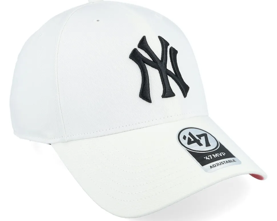 New York Yankees Paradigm Under Mvp White Adjustable - 47 Brand