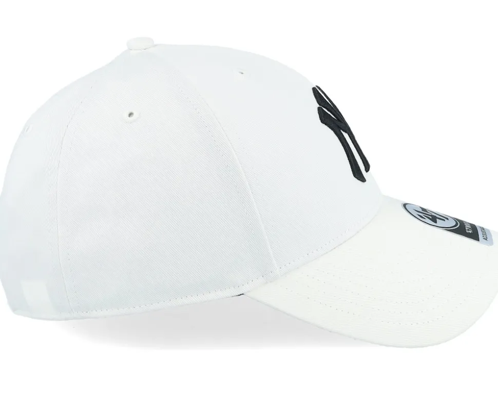 New York Yankees Paradigm Under Mvp White Adjustable - 47 Brand