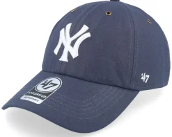 New York Yankees Petal Side Clean Up Vintage Navy Dad Cap - 47 Brand