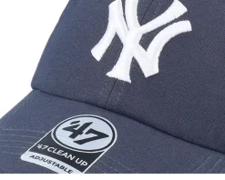New York Yankees Petal Side Clean Up Vintage Navy Dad Cap - 47 Brand