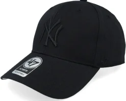 New York Yankees Raised Basic Mvp Black Adjustable - 47 Brand