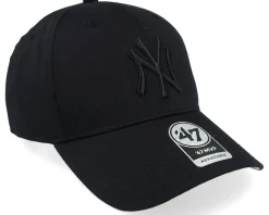 New York Yankees Raised Basic Mvp Black Adjustable - 47 Brand