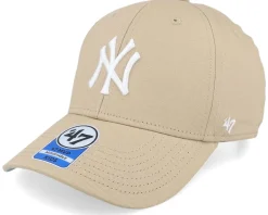 New York Yankees Raised Basic Mvp Khaki Adjustable - 47 Brand