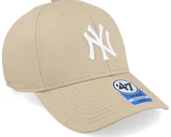 New York Yankees Raised Basic Mvp Khaki Adjustable - 47 Brand