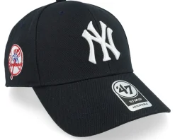 New York Yankees Sure Shot Snapback Mvp Dark Navy Adjustable - 47 Brand