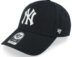New York Yankees Sure Shot Snapback Mvp Dark Navy Adjustable - 47 Brand