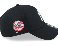 New York Yankees Sure Shot Snapback Mvp Dark Navy Adjustable - 47 Brand
