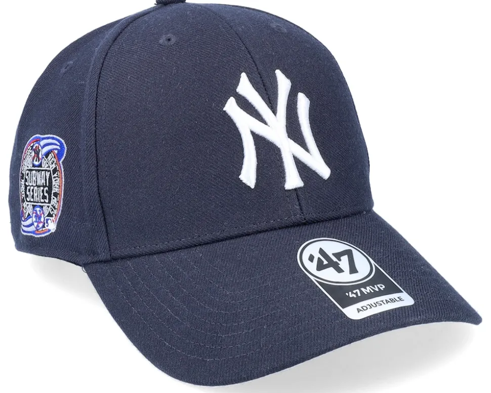 New York Yankees Sure Shot Mvp Navy Adjustable - 47 Brand