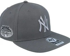 New York Yankees Sure Shot Under Captain Charcoal Snapback - 47 Brand