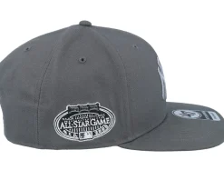 New York Yankees Sure Shot Under Captain Charcoal Snapback - 47 Brand