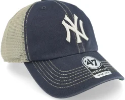 New York Yankees Trawler Clean Up Vintage Navy Trucker - 47 Brand