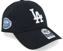 New York Yankees World Series Double Under Clean Up Black Dad Cap - 47 Brand