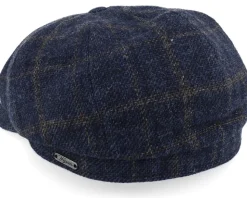 Newsboy Classic Cap Navy Flat Cap - Wigéns