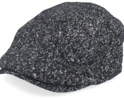 Newsboy Hat Black Beauty Flat Cap - Upfront