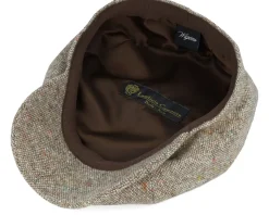 Newsboy Retro Cap Beige Flat Cap - Wigéns