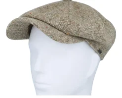 Newsboy Retro Cap Beige Flat Cap - Wigéns
