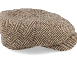 Newsboy Retro Cap Light Brown Flat Cap - Wigéns