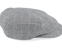 Newsboy Slim Cap Black Flat Cap - Wigéns