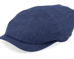 Newsboy Slim Cap Blue Flat Cap - Wigéns