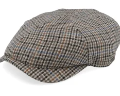Newsboy Slim Cap Brown Flat Cap - Wigéns