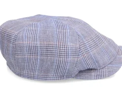 Newsboy Slim Cap Steel Blue Flat Cap - Wigéns
