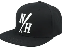 N/H Batter Cap Black Snapback - Northern Hooligans