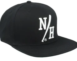 N/H Batter Cap Black Snapback - Northern Hooligans