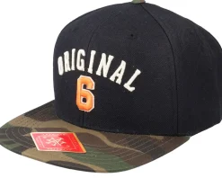 NHL Orginal 6 Sundown Black Camo Snapback - American Needle