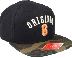 NHL Orginal 6 Sundown Black Camo Snapback - American Needle