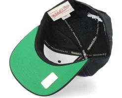 NHL Vintage Paintbrush Black Snapback - Mitchell & Ness