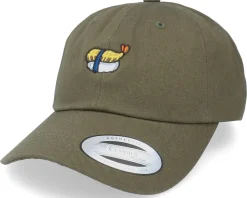 Nigiri Sushi Olive Dad Cap - Abducted
