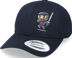 Ninja Silent Sweep Black Adjustable - Kiddo Cap