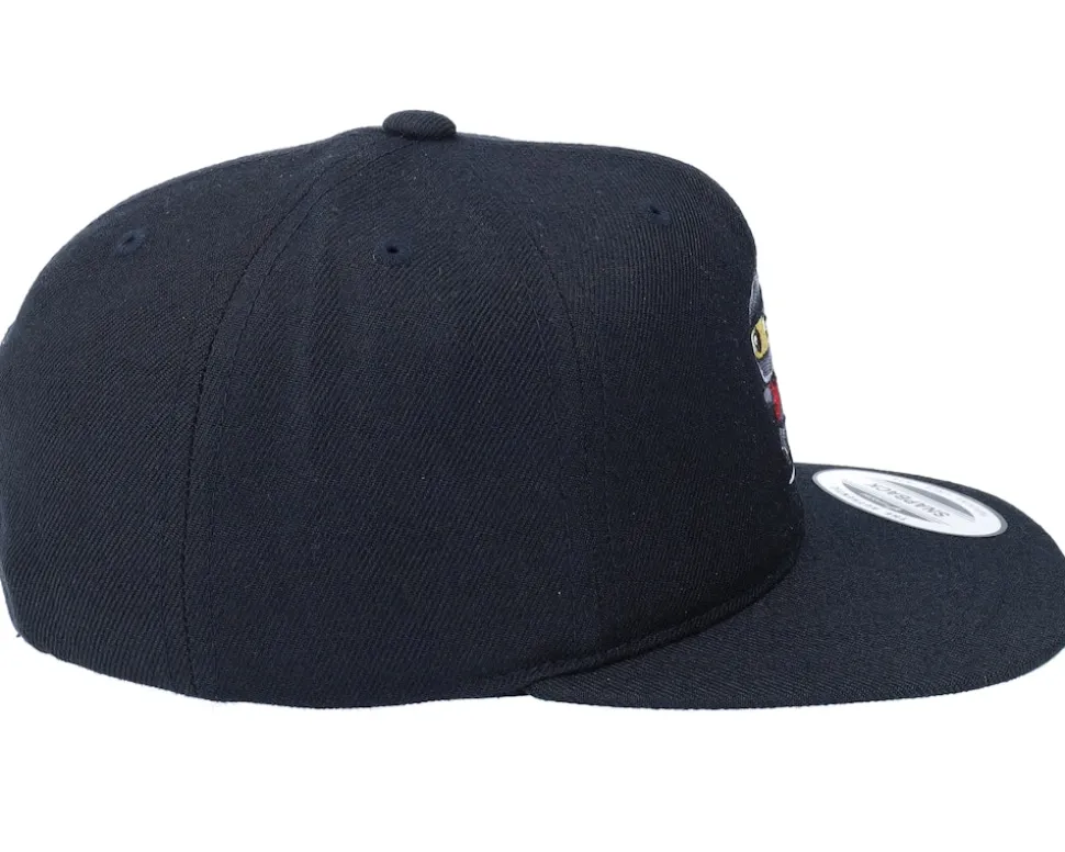 Ninja Silent Sweep Black Snapback - Kiddo Cap