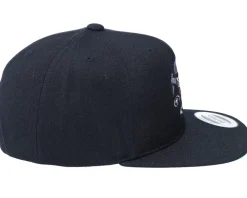 Ninja Star Charge Black Snapback - Kiddo Cap
