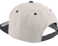 No Pain No Gain Round Logo Grey/Black Snapback - Berzerk